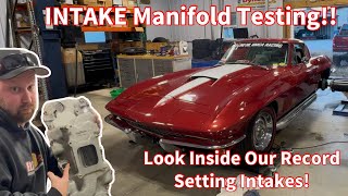 WINTERS DUAL PLANE INTAKE MANIFOLD TEST We Test 3 Intakes STOCK APPEARING Corvette L88 Big Block