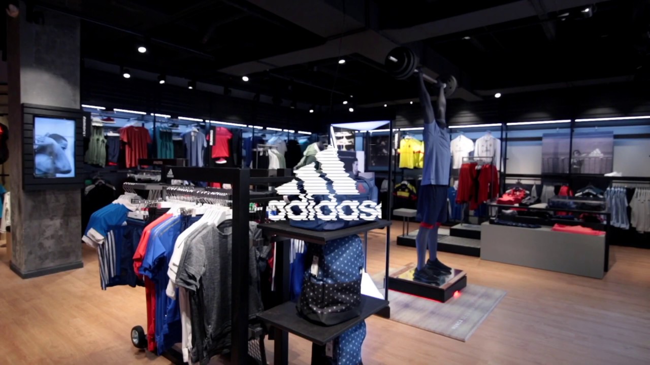 Walk Inside an Adidas Store Adidas video store YouTube