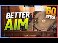 Improve Your Aim in 1 Minute! - Valorant Tips, Tricks, and Guides