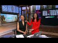 My sister Kendra surprised me on NBA Today for my Emmy nomination!