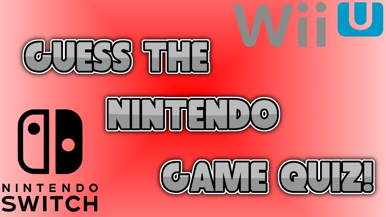 Guess the Nintendo Game Quiz! [Sporcle Quiz] YouTube