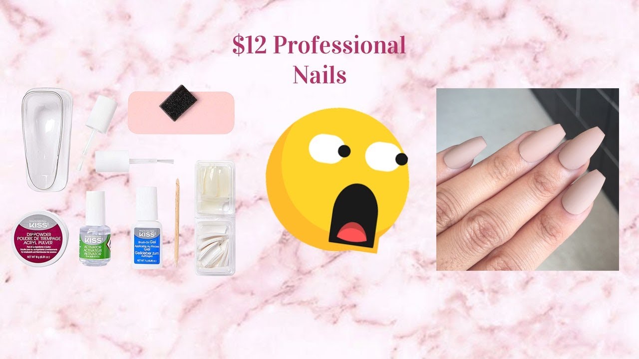 Kiss Salon Dip Kit & Nail Tutorial!💅🏼 YouTube