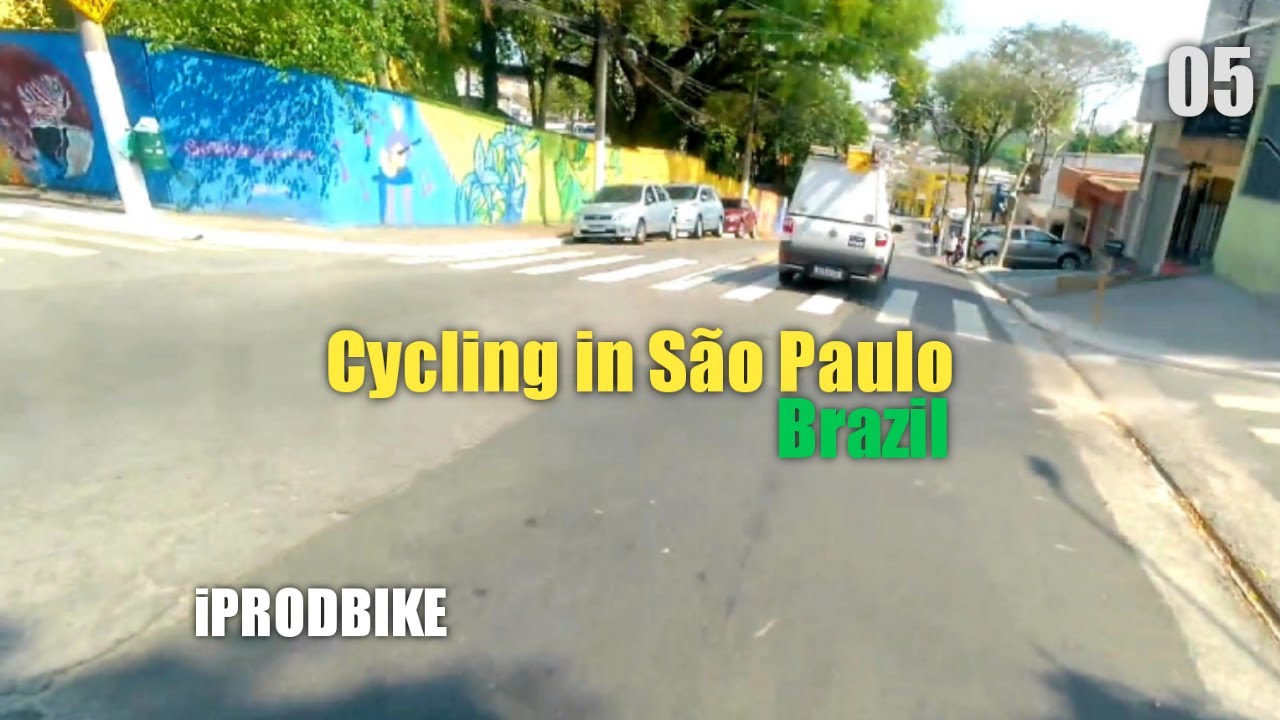 Bike Tour in SÃO PAULO in the Vila Nova Utinga neighborhood to Vila Industrial | Cycling in Brazil