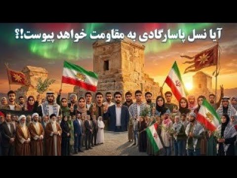 نسل پاسارگادی به مقاومت خواهد پیوست امین جهانشاهی نسب آرش فرهادی