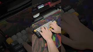 Aula Win60 HE Max before and after Modded