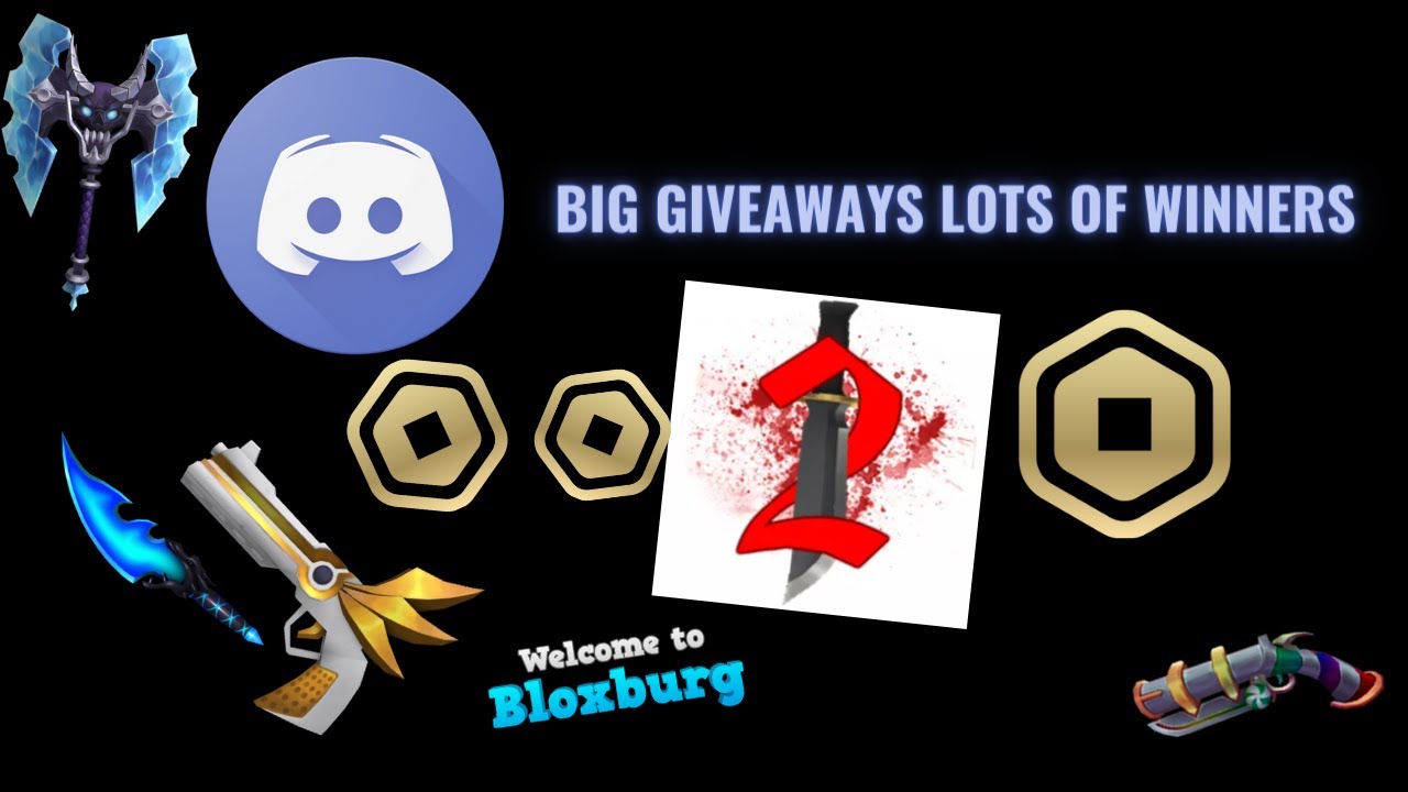 Big Giveaways On My Discord Server!