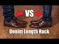 Denim Leg Length Hack EVERY Guy Should Know!