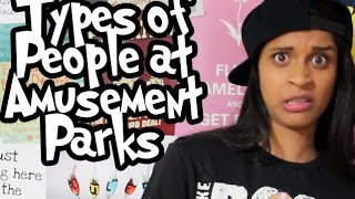 Types Of People At Amusement Parks