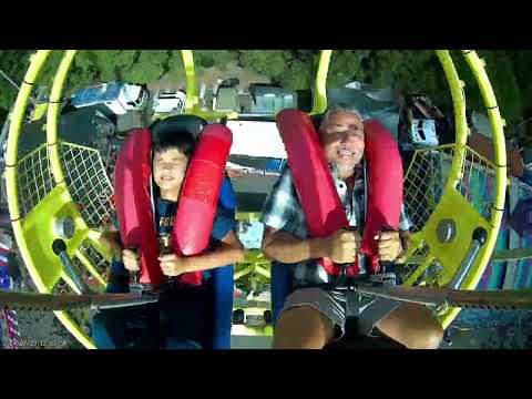 Slingshot Ride father & son funny
