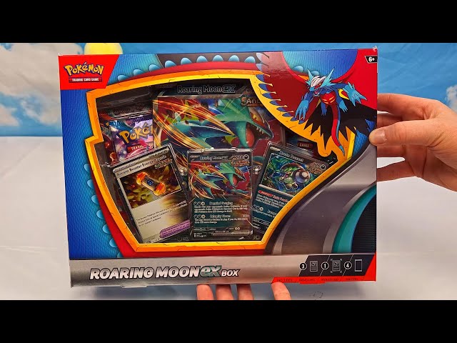 Opening Pokemon Roaring Moon EX Box | Pokemon Cards and Chill