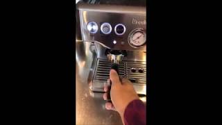 Intructional Video on How to Make The Perfect Expresso Using A Breville Machine by John Mayer