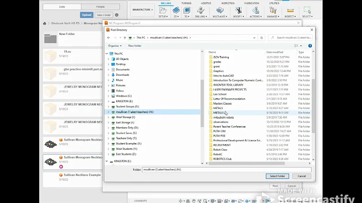 HAAS PRE-NGC Post Process Fusion 360