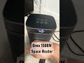 Dreo Space Heater 1500W Review (My Favorite Space Heater)