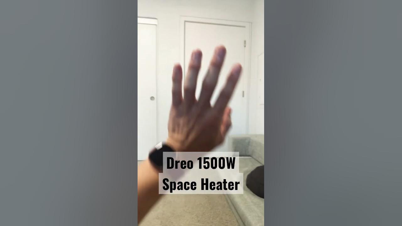 Dreo Space Heater 1500W Review (My Favorite Space Heater) YouTube