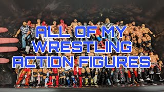 SHOWING OFF ALL MY WRESTLING ACTION FIGURES