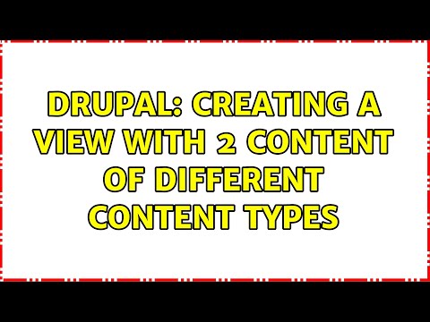 Drupal: Creating a