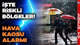 Saat 16Dan Sonra İstanbulda Hava Kaosu Bekleniyor Meteoroloji Uzmanı Riskli Bölgeleri Açıkladı