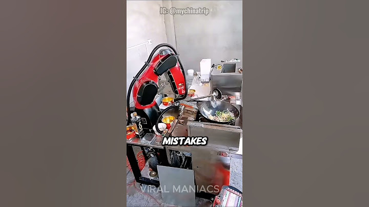 This Robot Chef From China Is Cooking Like a Pro #shorts
