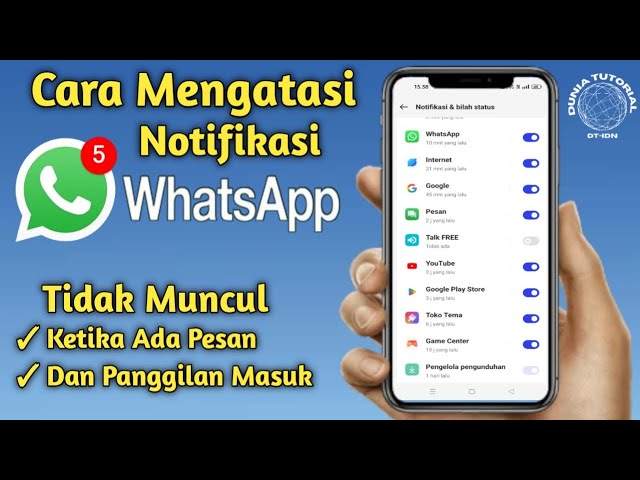 cara mengatasi notifikasi WhatsApp tidak muncul di hp realme class=