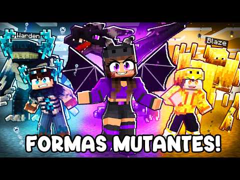 AS FORMAS MUTANTES dos MONSTROS - Escola de Monstros no Minecraft no Minecraft ◂Miika▸