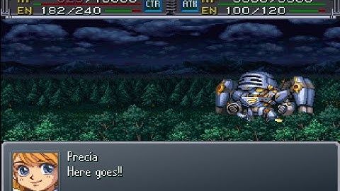 Super Robot Wars Alpha Gaiden - Diablo Attacks