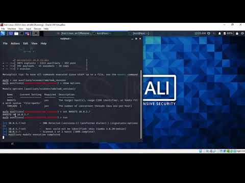 Hacking Metasploitable2 with Kali Linux - Exploiting Port 139 445 SMB