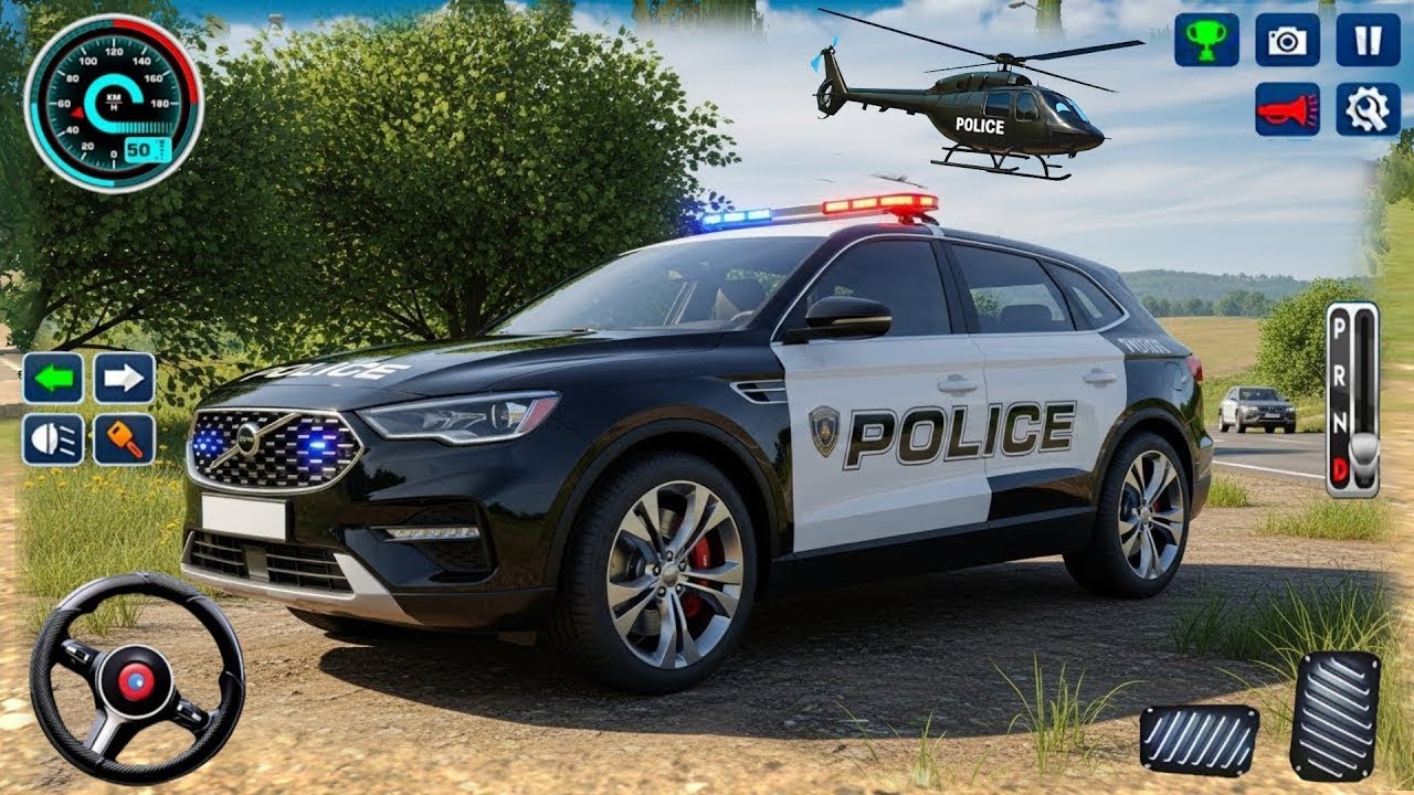 Police Car Chase Simulator 3D Game - Real Cop Cars Driving Simulator 2026 - Android GamePlay