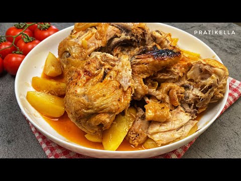 TANDIR LEZZETİNDE TAVUK NASIL YAPILIR😋 KENDİ SUYUYLA TENCEREDE YUMUŞACIK TAVUK HAŞLAMA TARİFİ👍