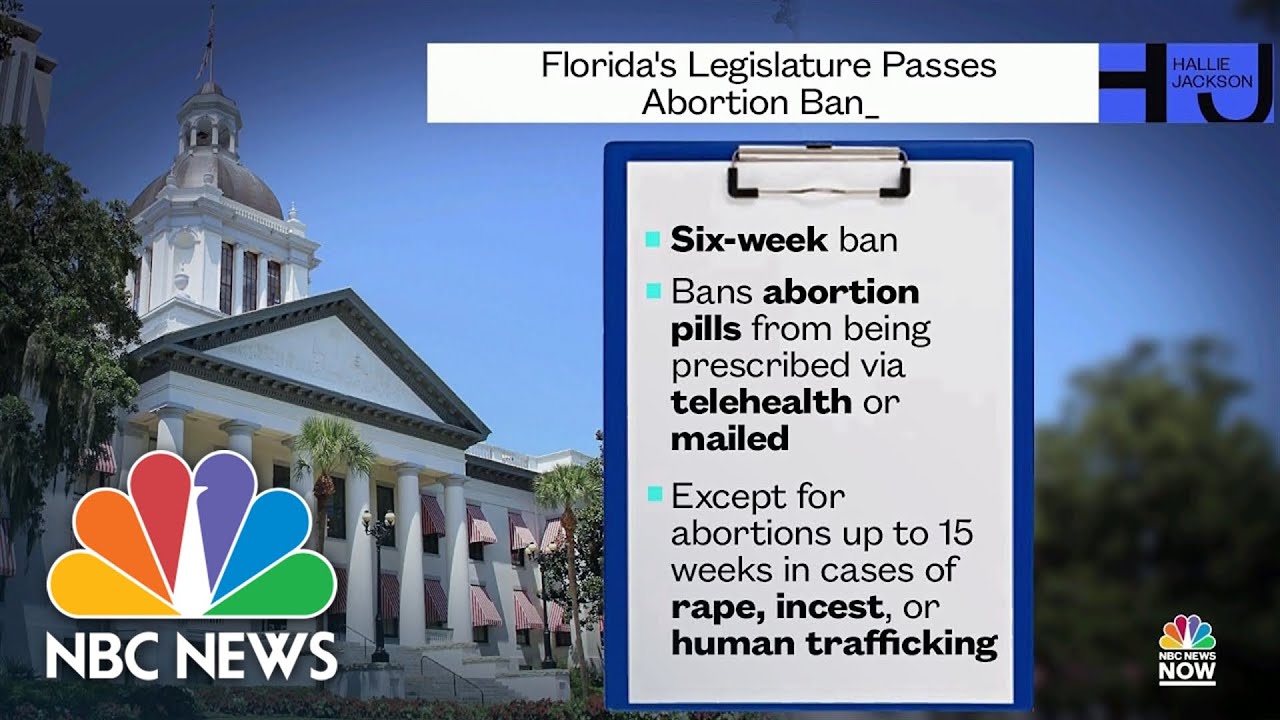 Florida lawmakers pass 6-week abortion ban Florida lawmakers pass 6-week abortion ban