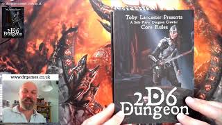 2D6 Dungeon Optional Tables and Game Design
