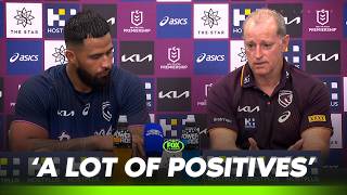 ‘They fought for each other!’ 🗣️ Madge SHUTS DOWN season over talk | Broncos Press Conference