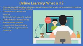 Famous Online Vs Distance Learning Explanation Video Profile