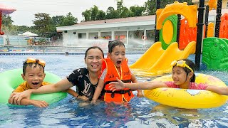 노래 노래 🏊🏻‍♂️ | 아기의 첫 수영 동요와 어린이 노래 | 어린이 교육