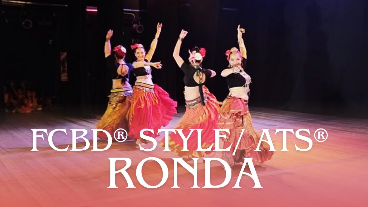 FATCHANCEBELLYDANCE® STYLE/ ATS® PASOS EN RONDA. #fatchancebellydance