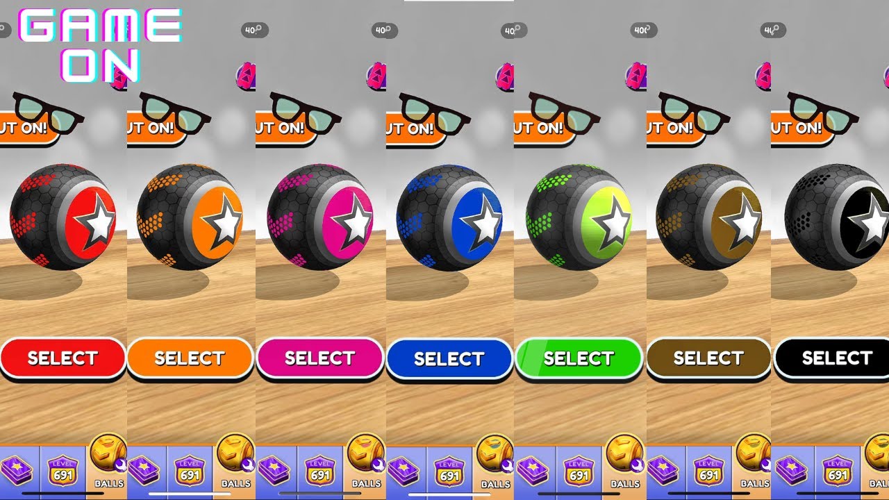 The insane Arrow Ball of 7 different colors Android / iOS Gameplay