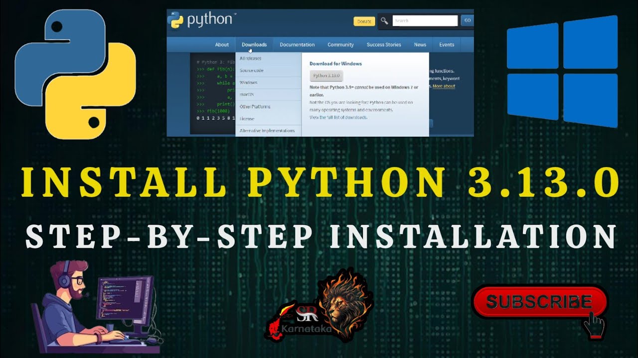 How to Install Python 3.13.0 on Windows 11 (2024) - YouTube