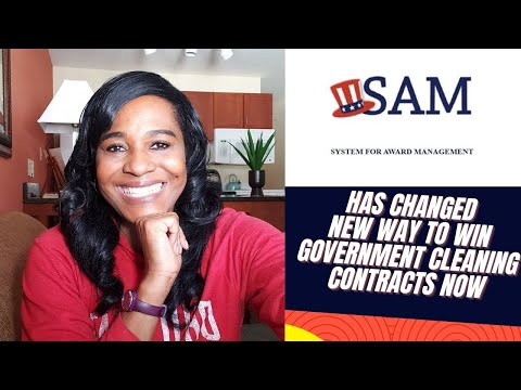 SAM.GOV HAS NOW CHANGED. HERE'S STEP BY STEP TO REGISTER WIN GOVERMENT CLEANING CONTRACTS