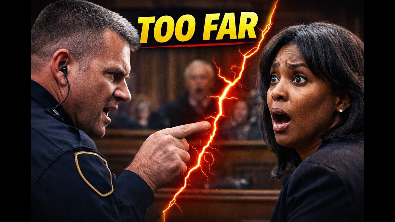 The Officer Crossed the Line in Court — What Happened Next Stunned Everyone