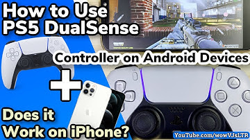 How to Use PS5 DualSense Controller on Android Devices | Does it Work with iPhone and iPad?