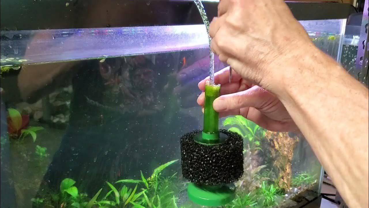 sponge filter hack. YouTube