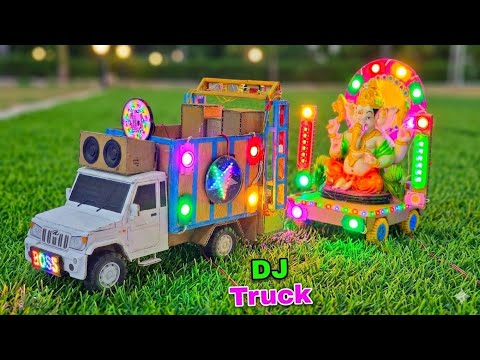 How to Make Mini DJ Stage Setup atHome | Cardboard DJ Box (Step by Step)| DIY DJ Toy Making dj setup