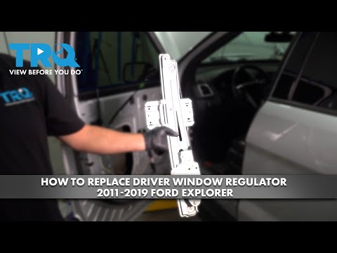 How to Replace Driver Window Regulator 2011-2019 Ford Explorer