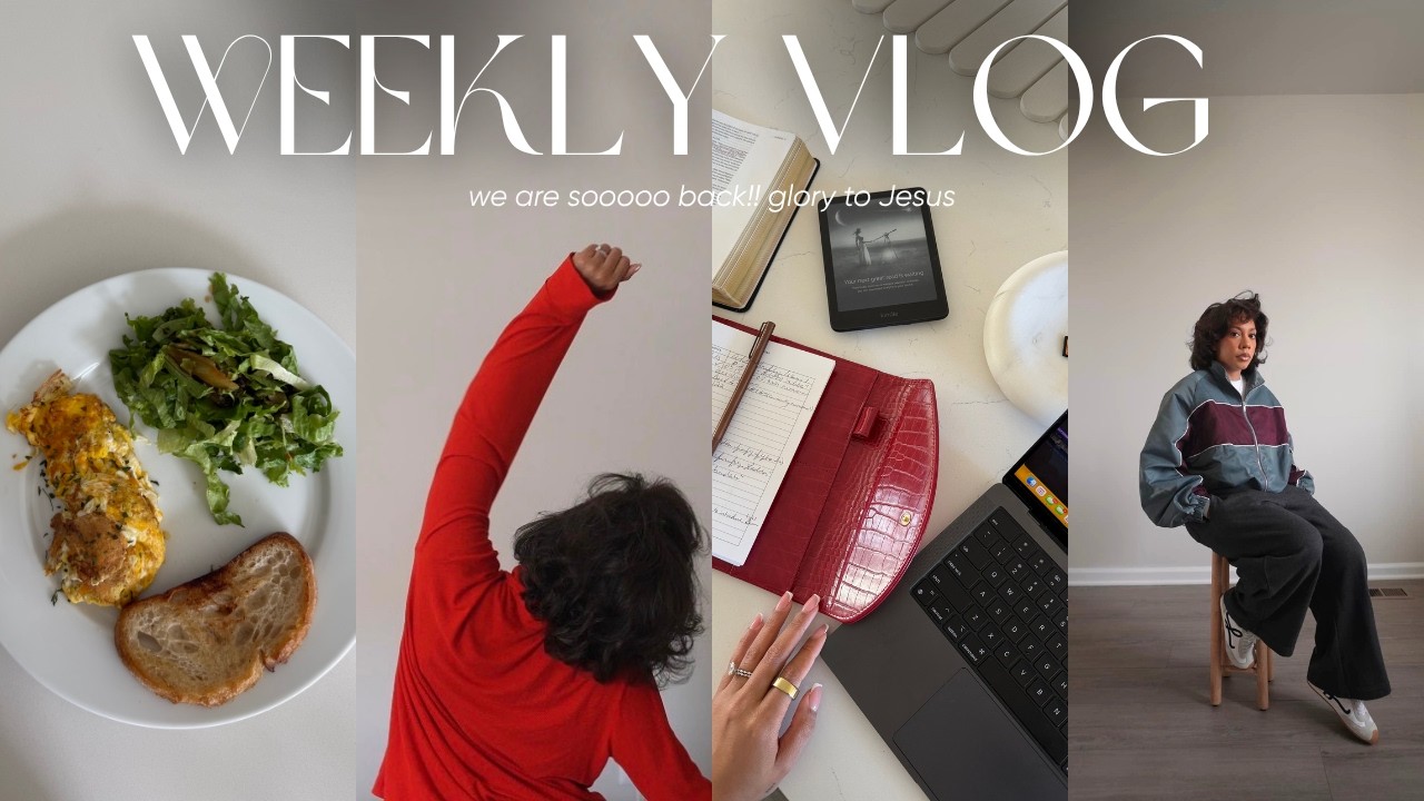 Weekly Vlog | There is a God!!! working👩🏽‍💻, chit chats, closet walk through, hair growth & more