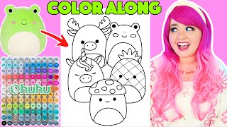 Color Squishmallows Friends Along With Me | COLOR ALONG WITH KIMMI