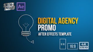 Digital Agency Promo Video After Effects Template