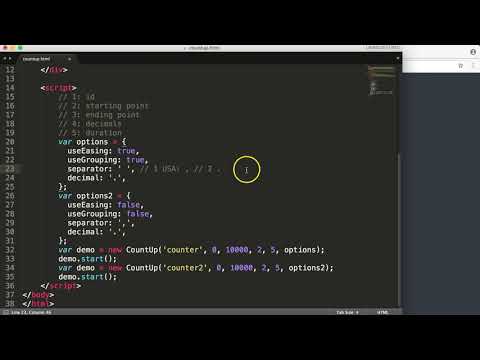CountUpJS understanding the options settings [3/5]