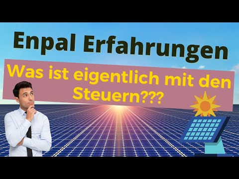 Enpal Erfahrung - Was ist eigentlich mit den Steuern?