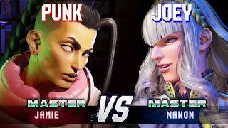 SF6 ▰ PUNK (Jamie) vs JOEY (Manon) ▰ High Level Gameplay