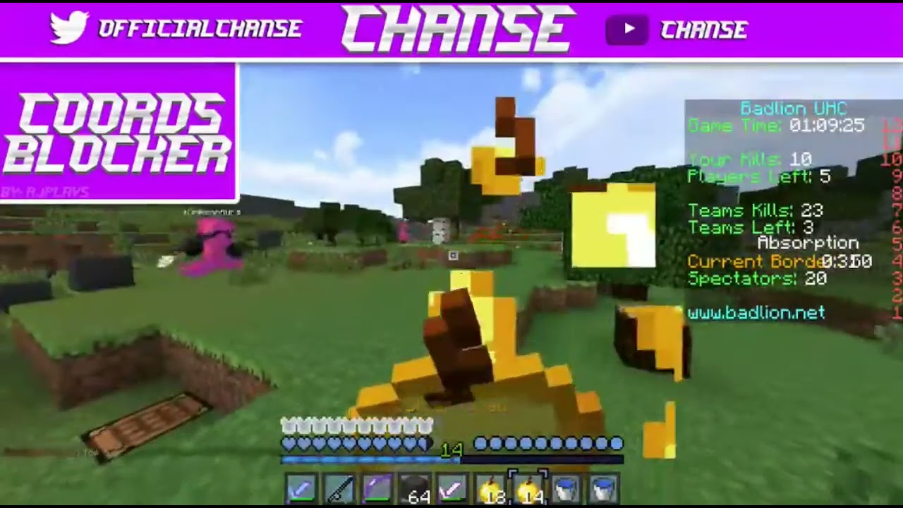 Chanse To2 with zCrimsonAura Last 5 Minutes of the UHC