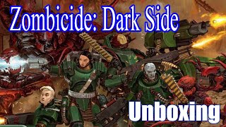 Zombicide Invader Dark Side game unboxing